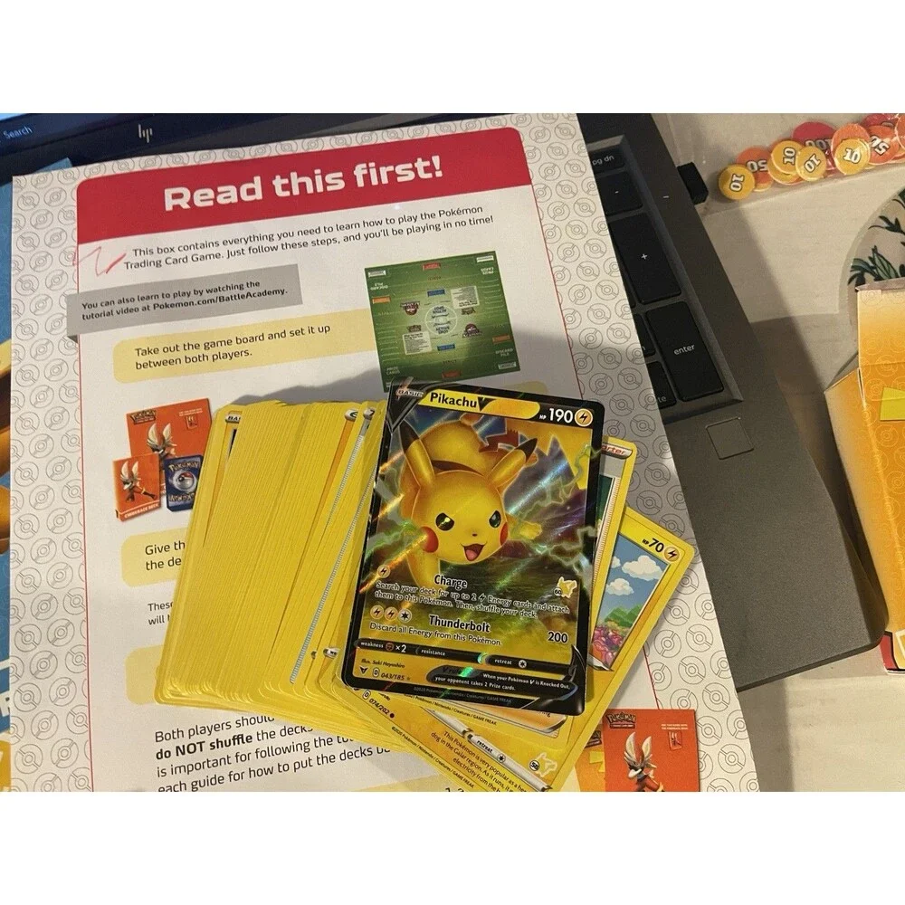 Pokemon Battle Academy Board Game - Complete-TCG
